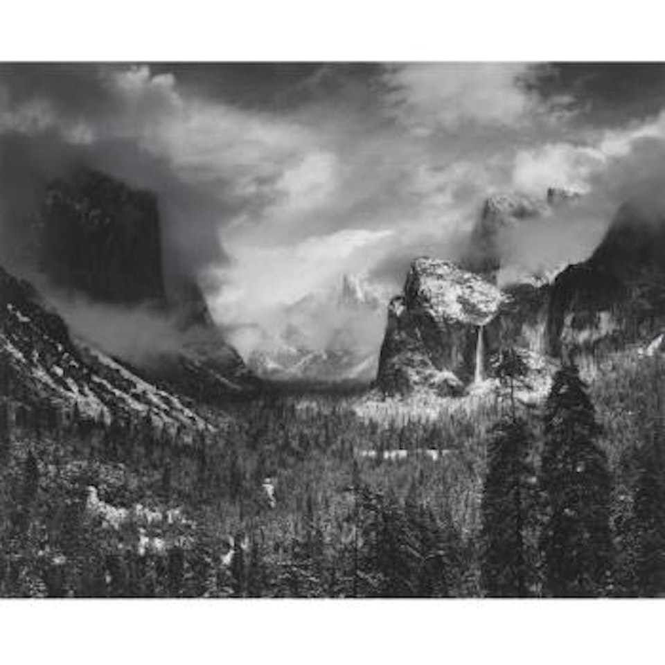 Clearing Winter Storm, Yosemite National Park, California by Ansel Adams