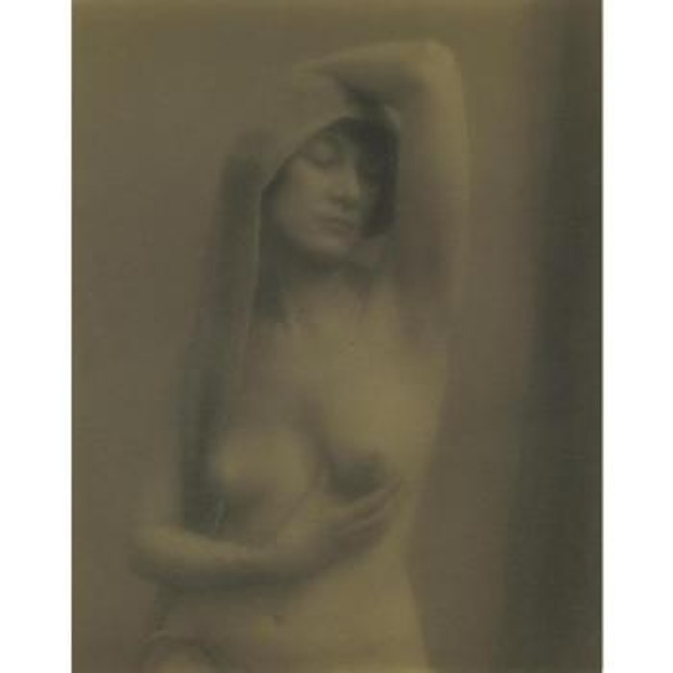 Study Of A Draped Head by Paul Outerbridge