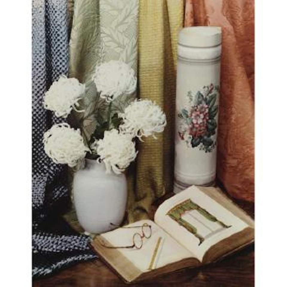 Still Life With Chrysanthemums by Paul Outerbridge
