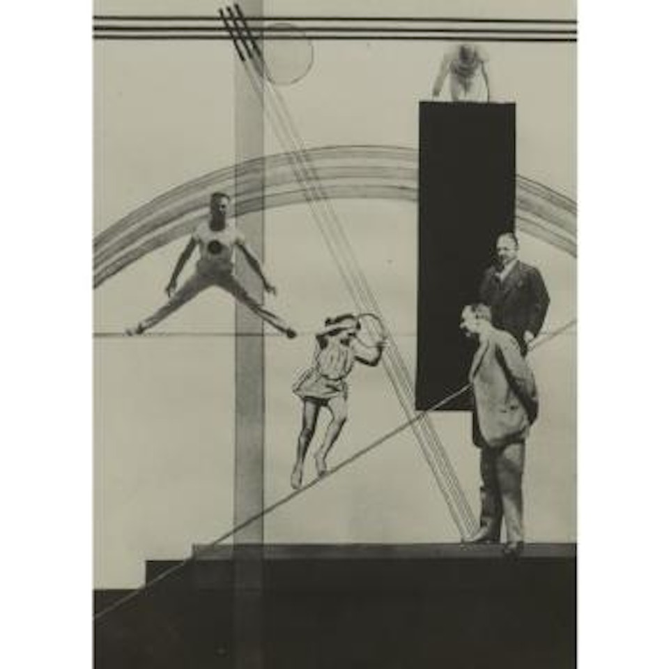 Fotoplastik (The Benevolent Gentlemen) by László Moholy-Nagy