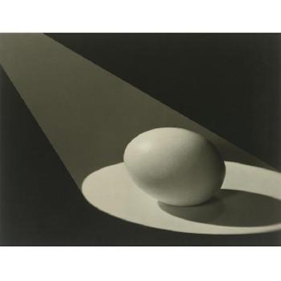 Egg In Spotlight by Paul Outerbridge