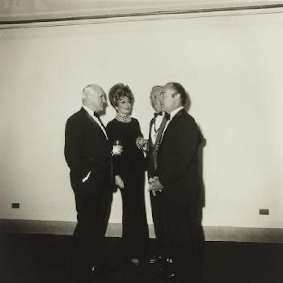 Four People At A Gallery Opening, NYC by Diane Arbus by Neil Selkirk