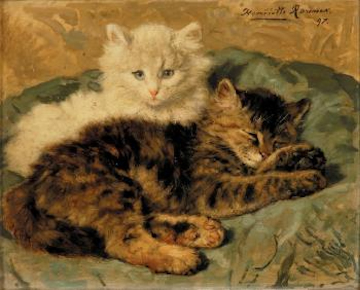 Chatons by Henriette Ronner-Knip