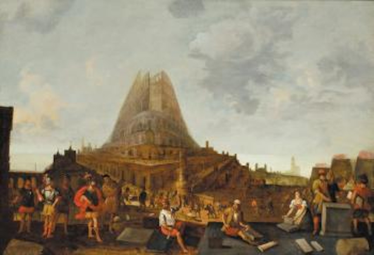 La tour de Babel by Hendrick van Cleve