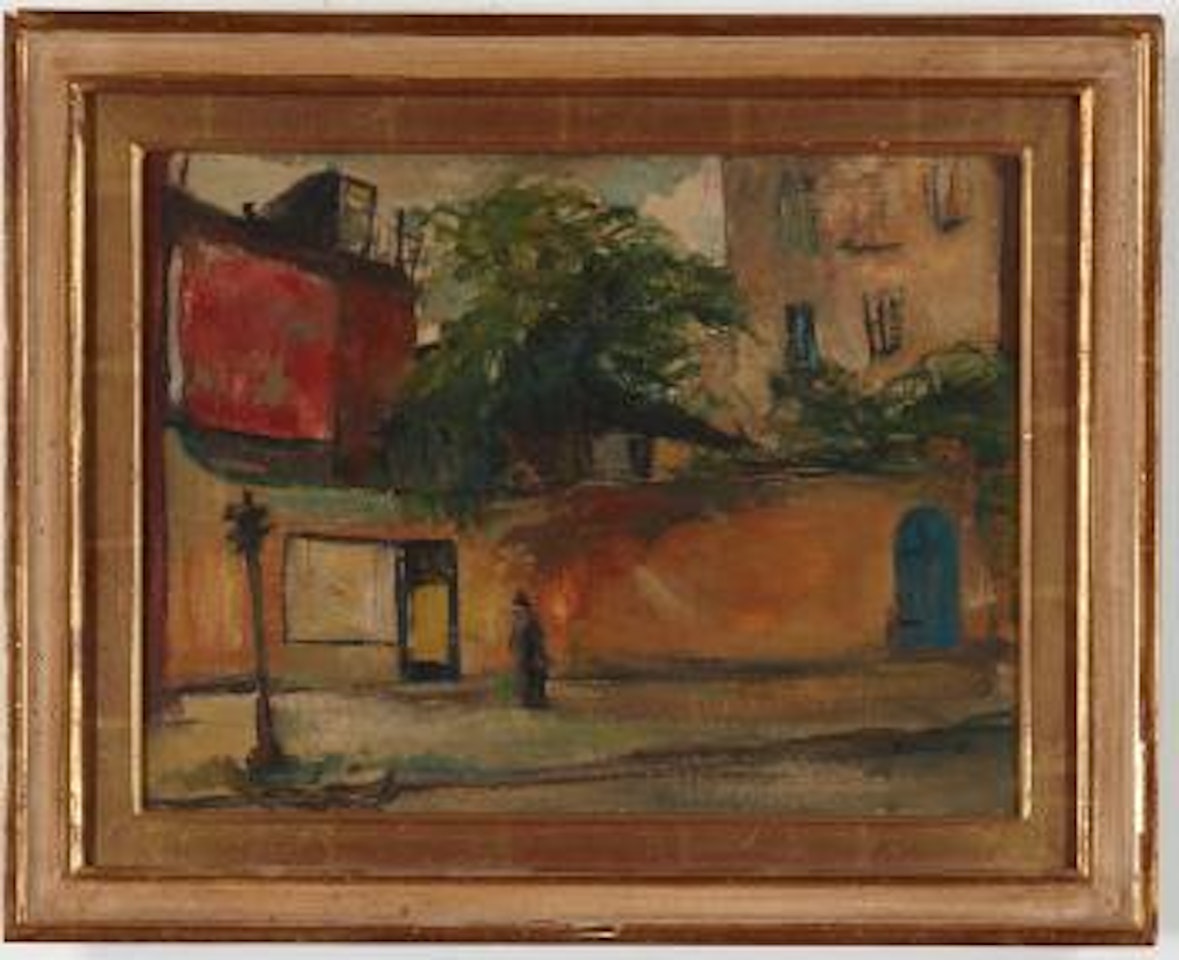 Untitled (street scene) by Franz Kline