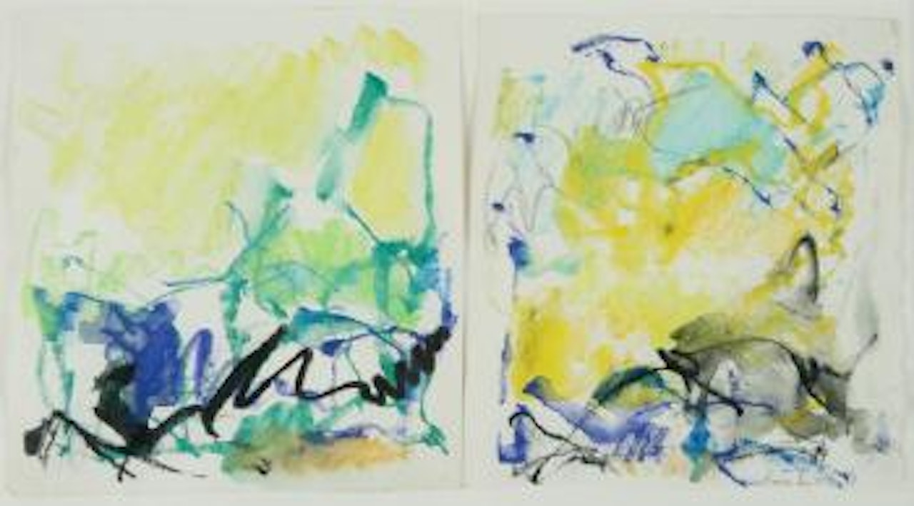 Diptych by Joan Mitchell