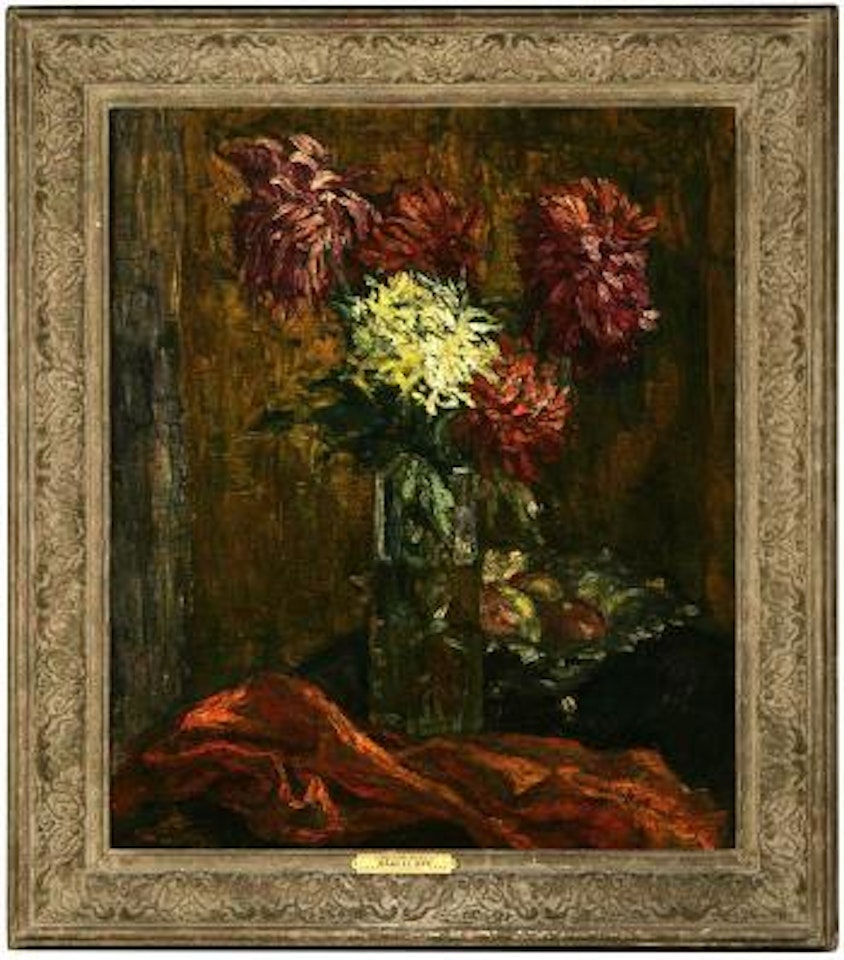 Chrysanthemums by Marcel Dyf