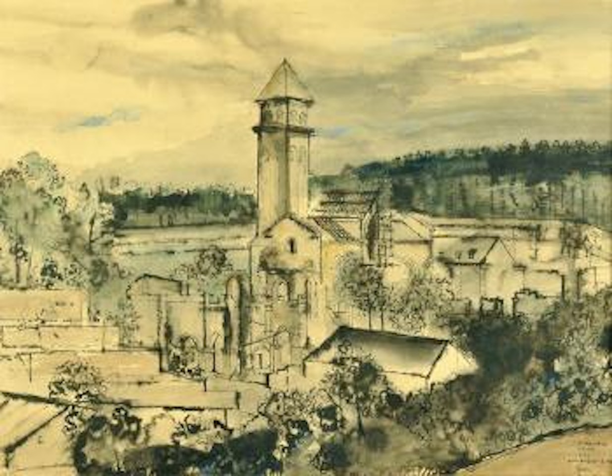 Orval by Paul Delvaux