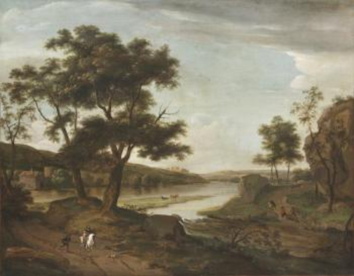 Paysage anime by Isaac de Moucheron