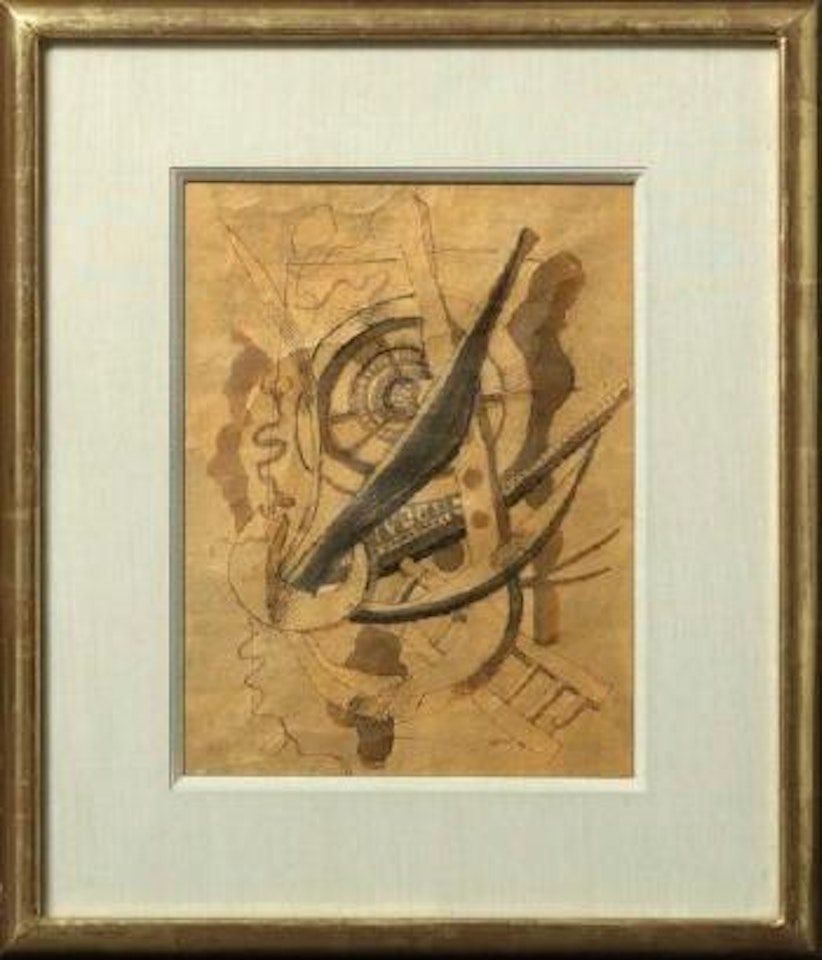 Composition avec la roue by Fernand Leger