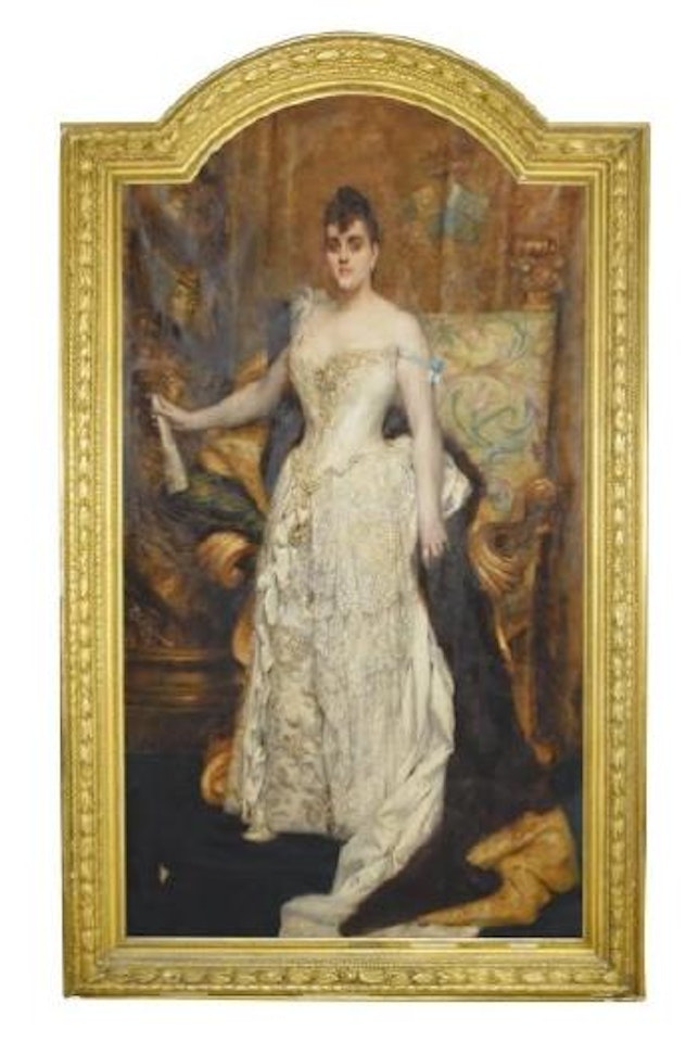 Madame Moreau de la Tour by Leon Comerre