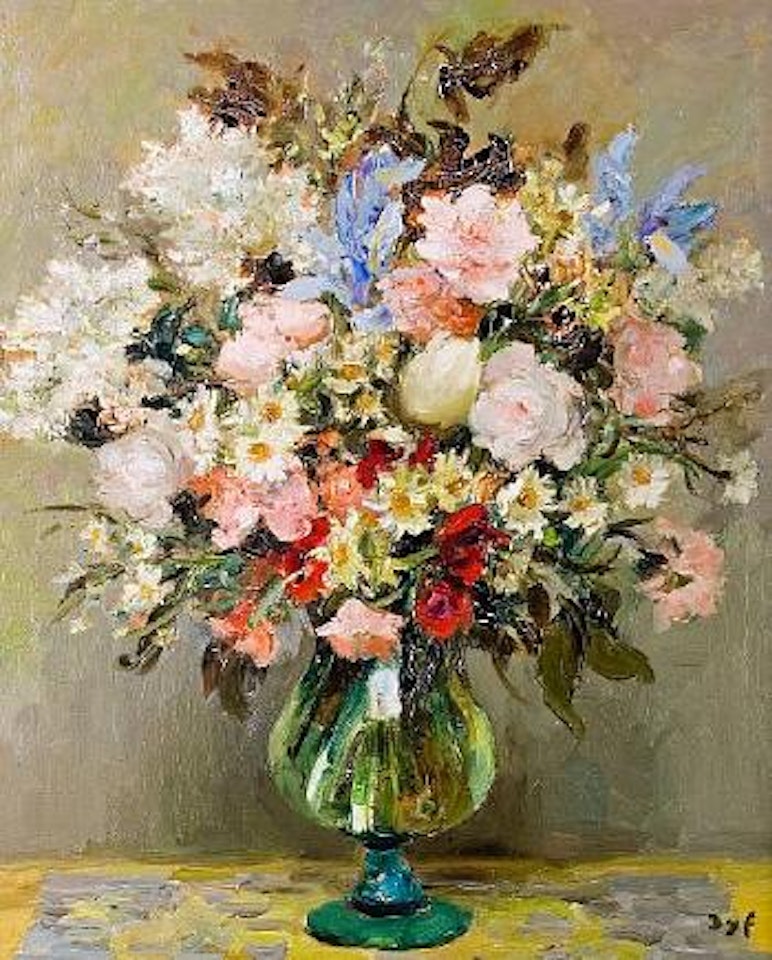 Grand vase de fleurs (no. 914) by Marcel Dyf