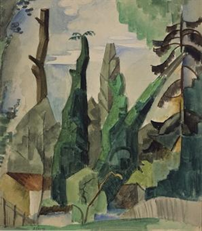 Paysage cubiste by André Lhote