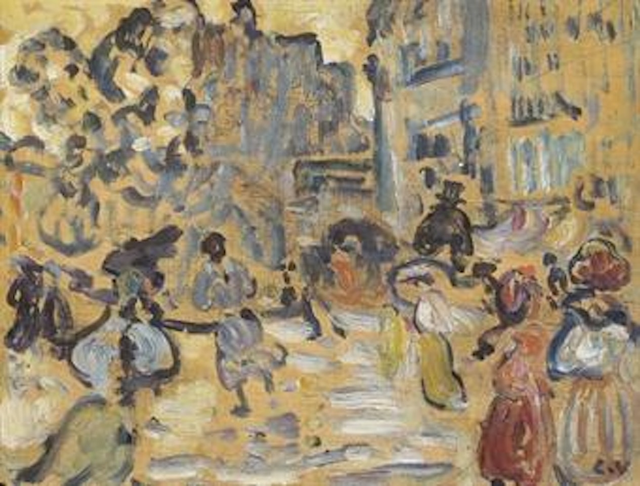 Scène de rue by Louis Valtat