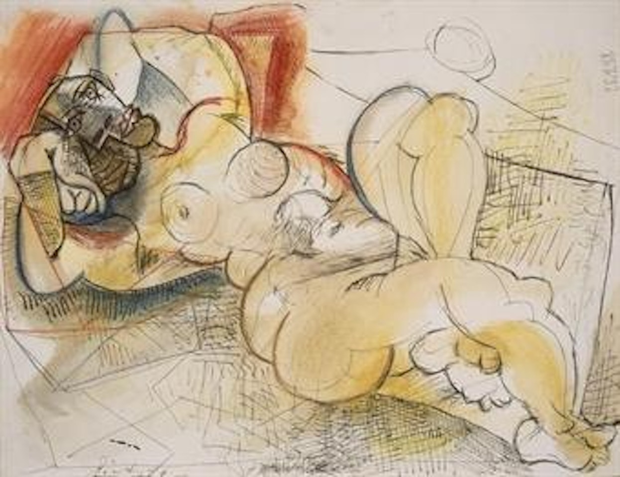 Nu allongé by Pablo Picasso