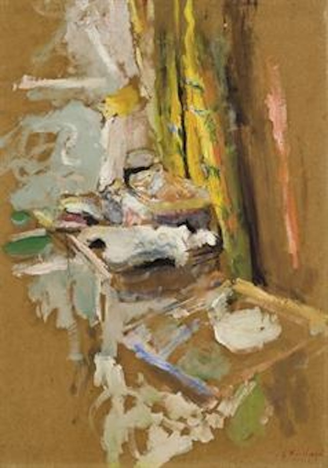 La boîte à ouvrage by Édouard Vuillard