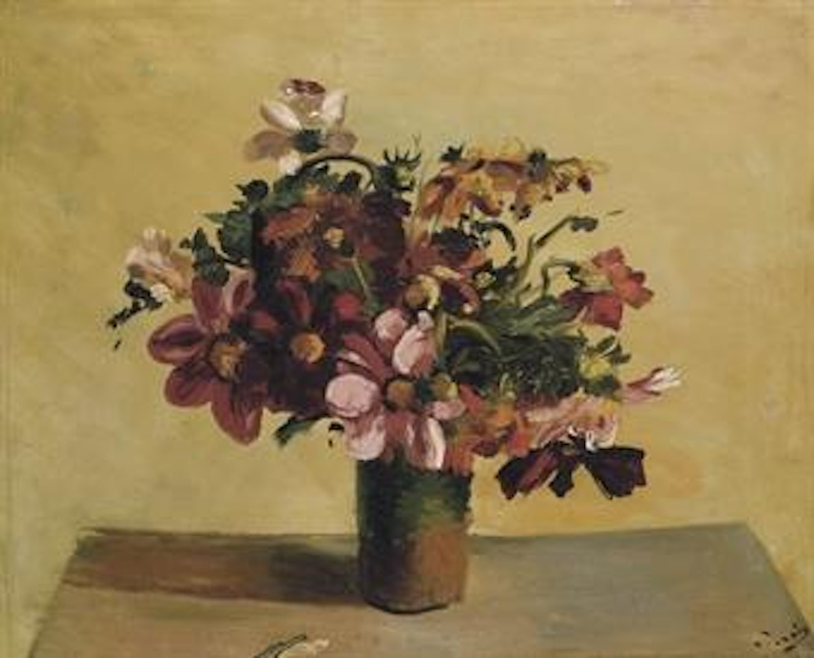 Anémones dans un vase by Andre Derain