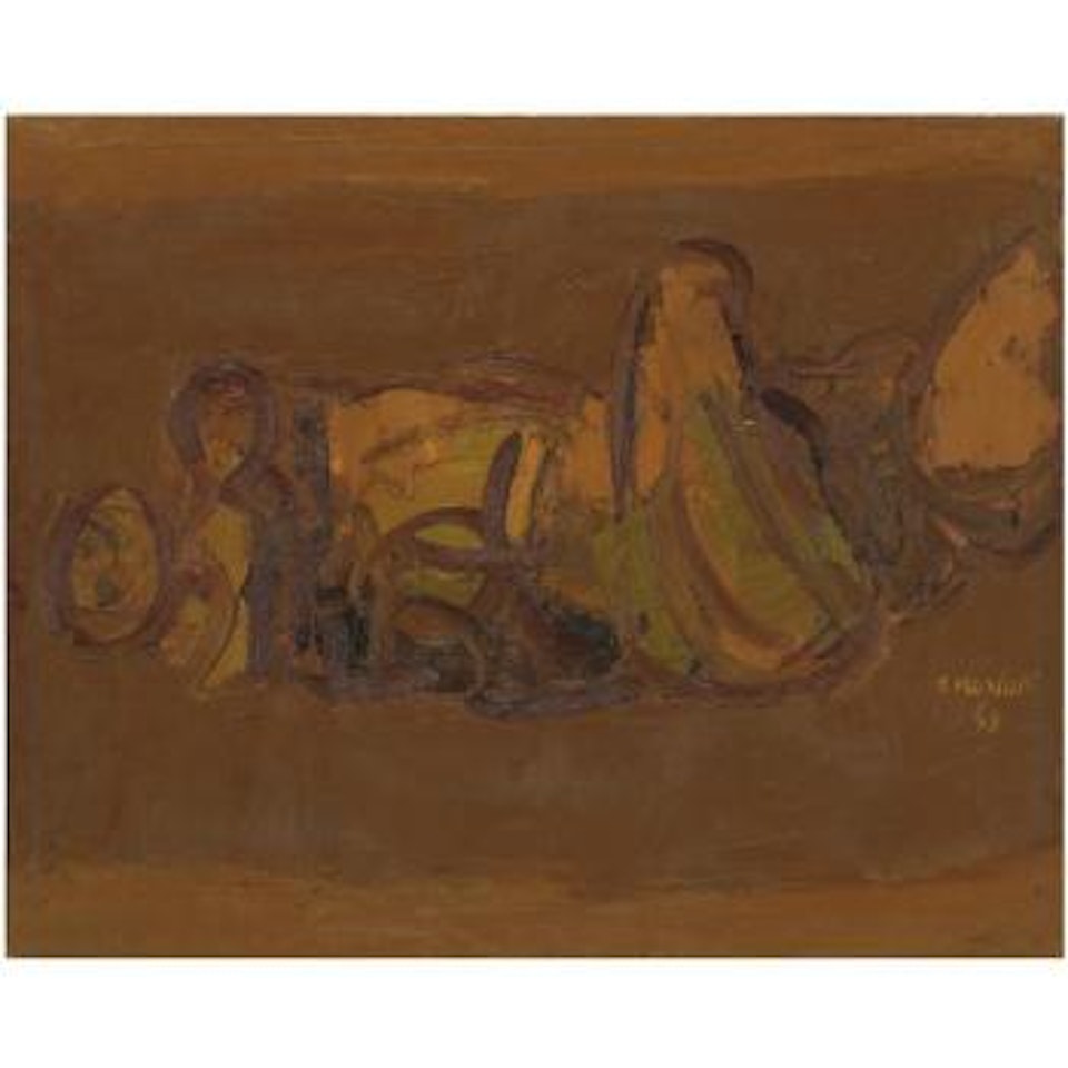 Nudo Disteso by Ennio Morlotti