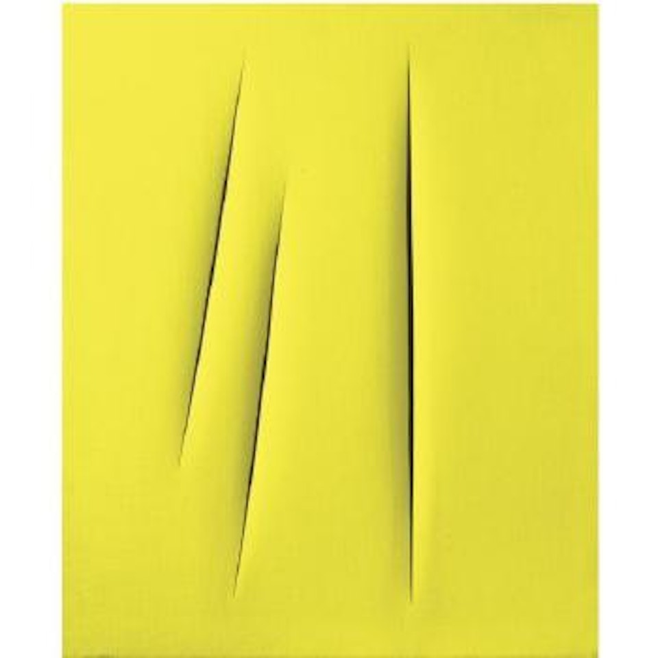 Concetto Spaziale, Attese by Lucio Fontana