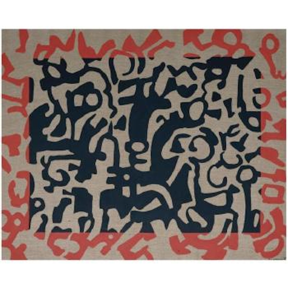 Nerorosso Riquadro by Carla Accardi