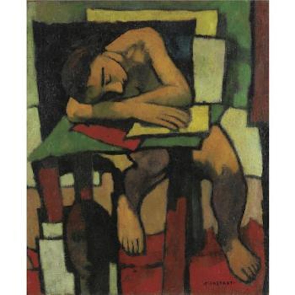 Lettrice Addormentata II by Felice Casorati