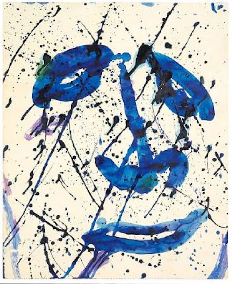 Untitled (Self-Portrait) by Sam Francis