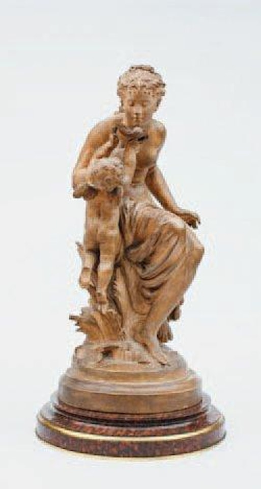 Putto présentant une conque à Vénus by Mathurin Moreau