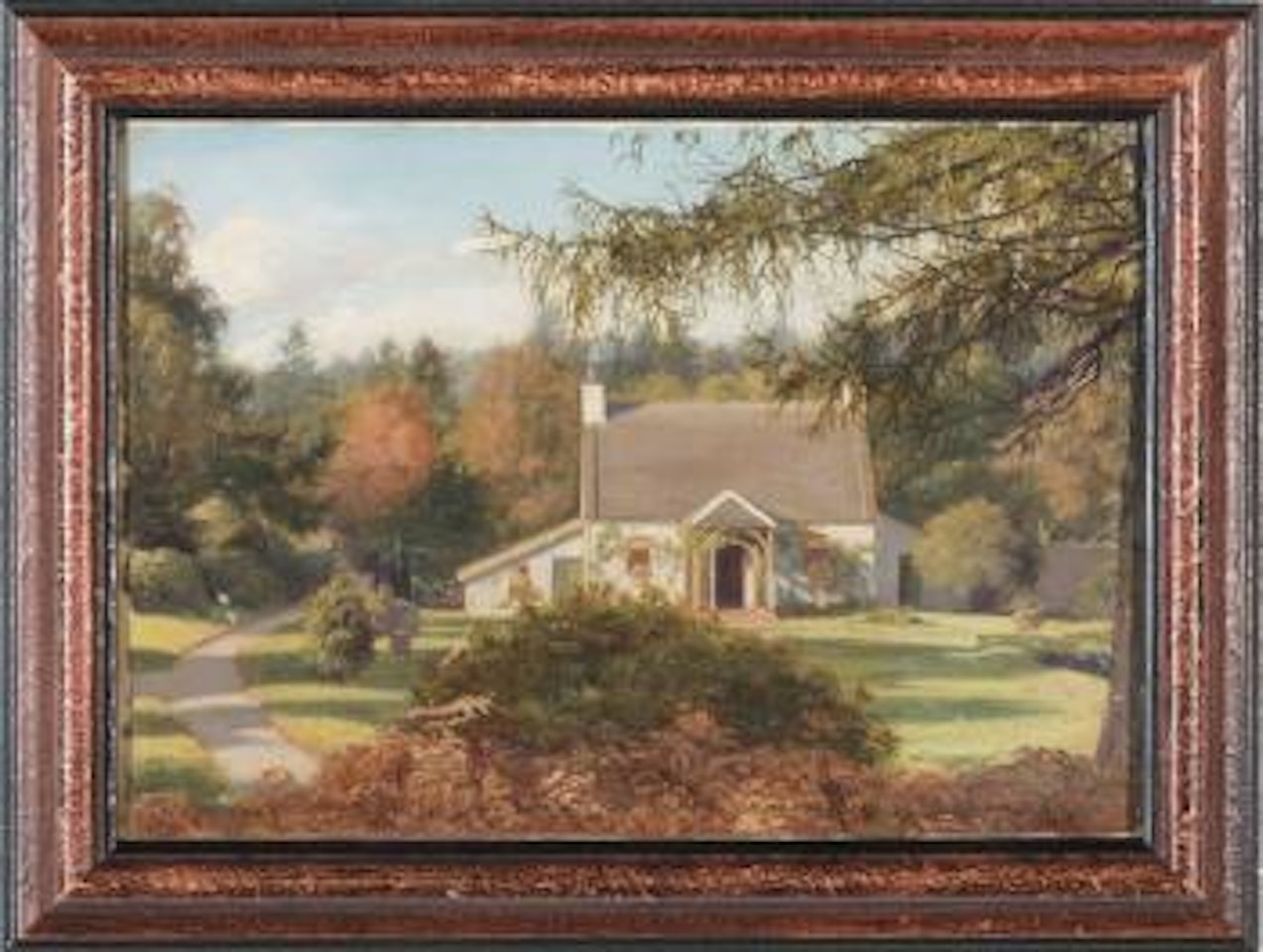 The gardener's cottage by John Constable