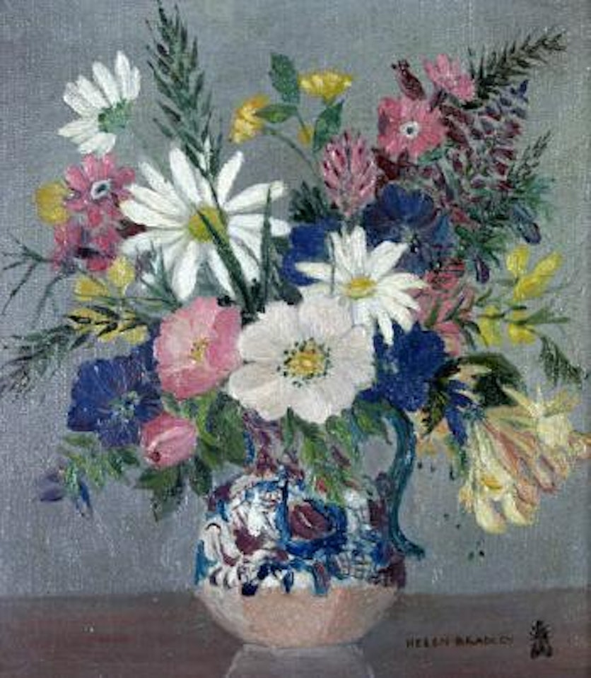 Flowers from our hedgerows in July by Helen Bradley