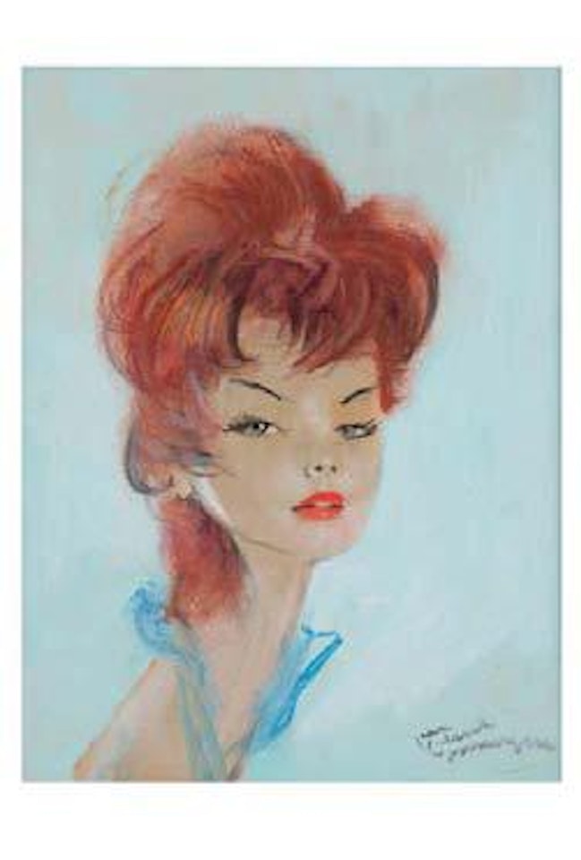 Jacqueline by Jean Gabriel Domergue