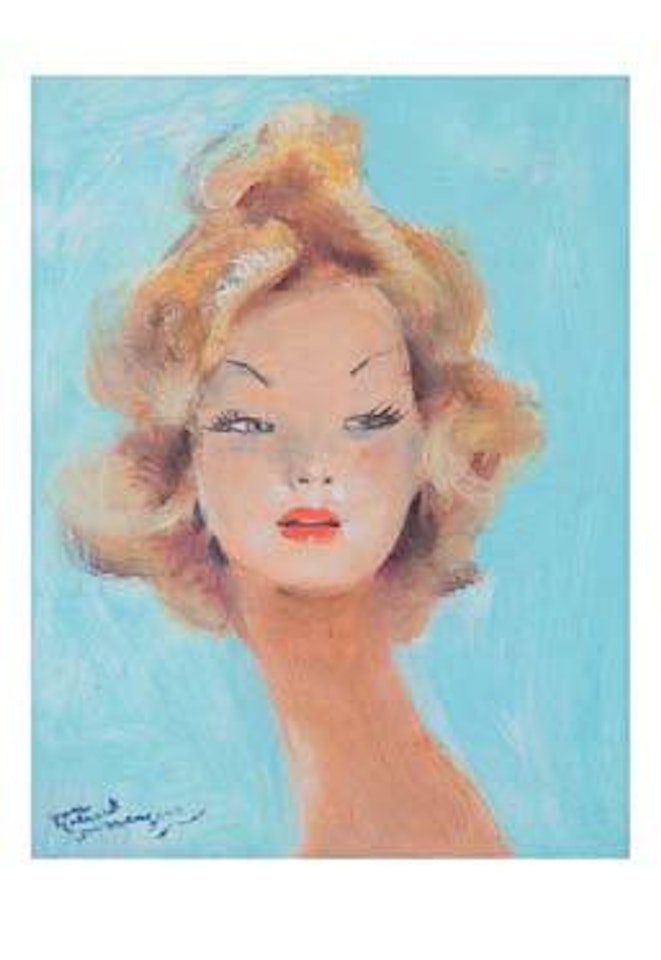 Mademoiselle Joan Baker by Jean Gabriel Domergue
