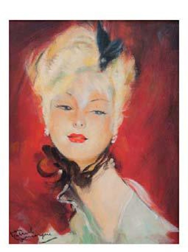 Kira by Jean Gabriel Domergue