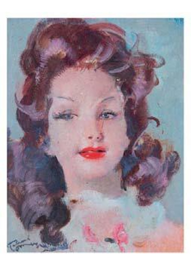 Portrait d'une parisienne by Jean Gabriel Domergue