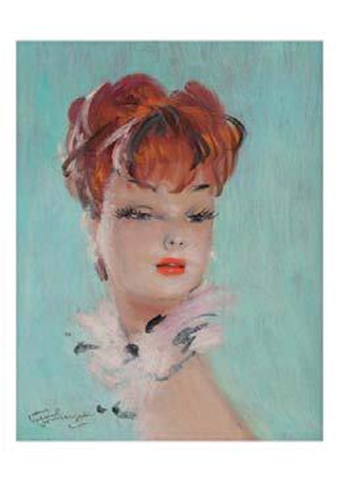 Nadia by Jean Gabriel Domergue