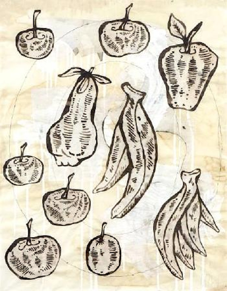 Untitled (Fruit) by Donald Baechler
