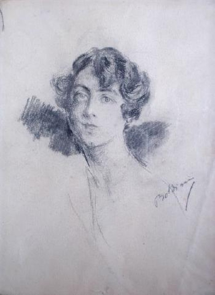 Portrait de femme by Giovanni Boldini