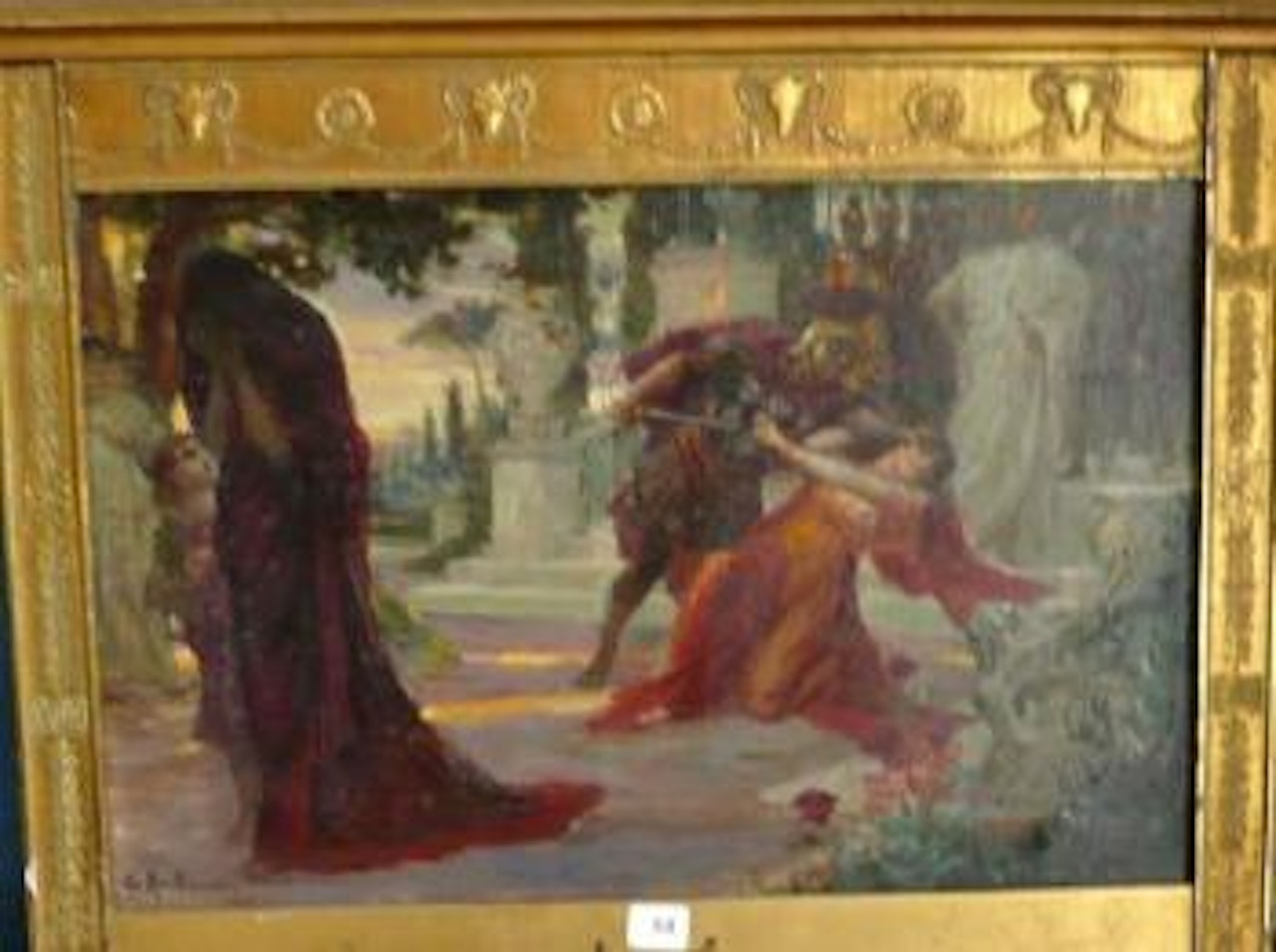 L'assassinat de Rome by Georges Antoine Rochegrosse