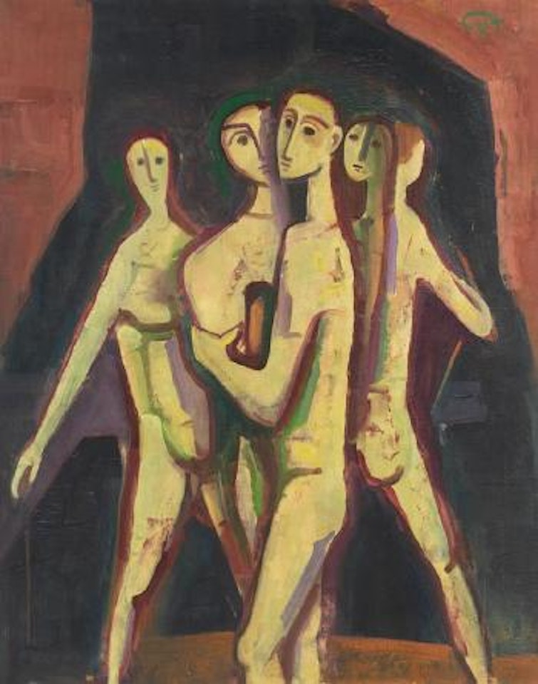 Junglingsgruppe by Karl Hofer