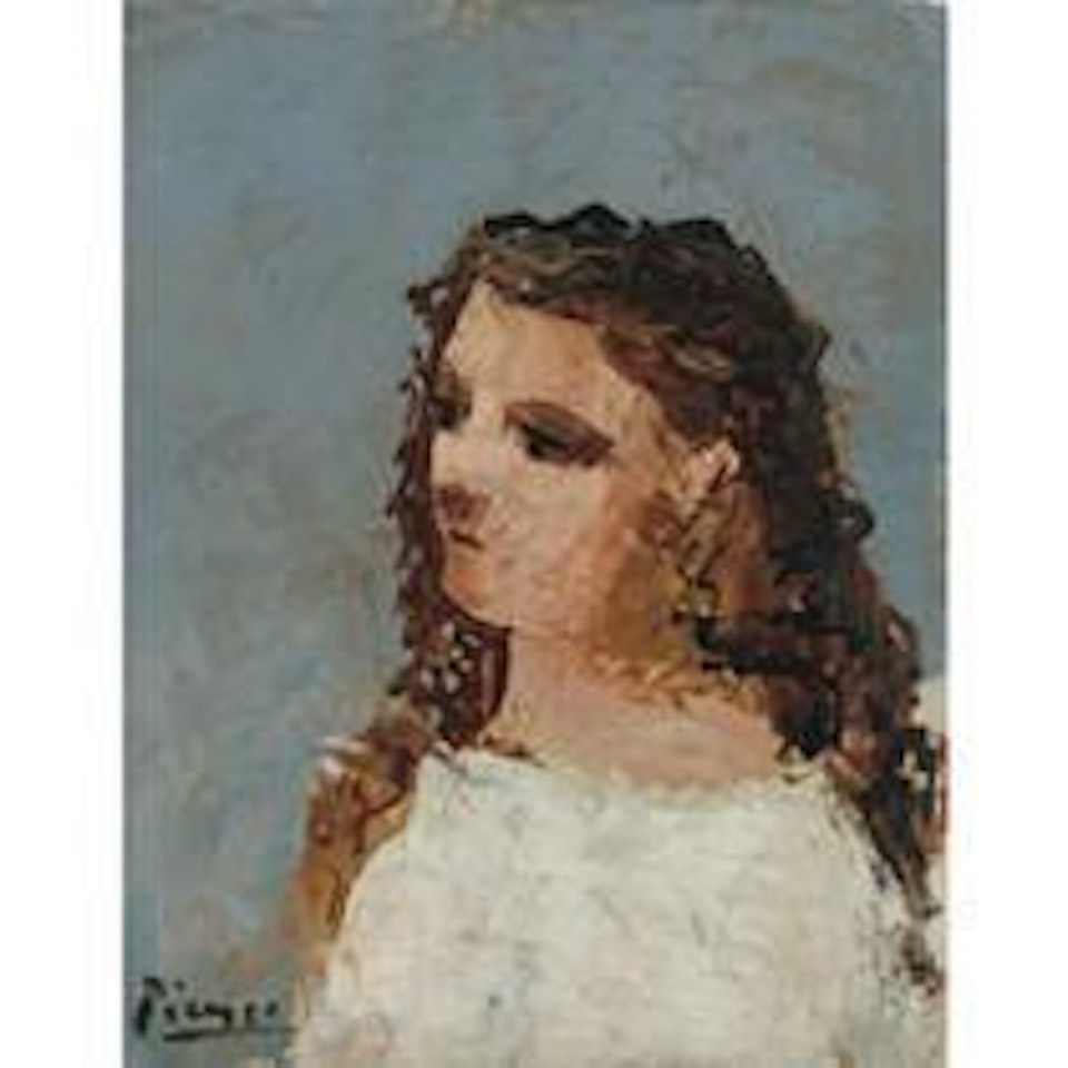 Tête de femme de profil by Pablo Picasso