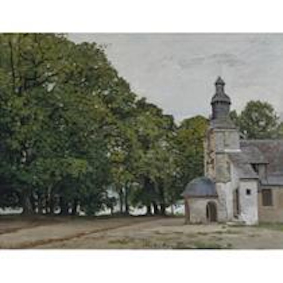 La Chapelle De Notre-dame-de-grâce, Honfleur by Claude Monet