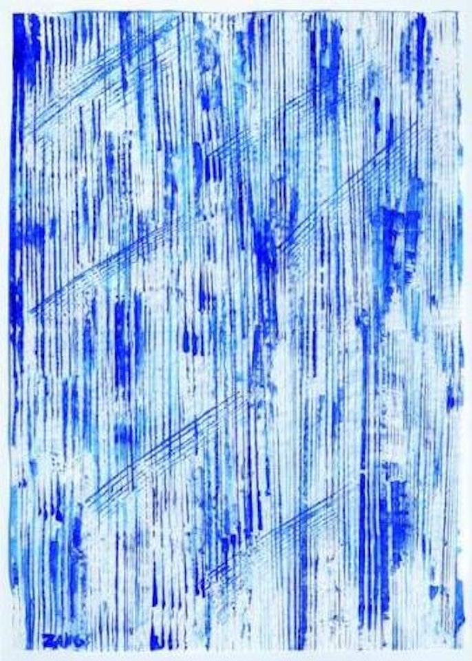 Peinture à l'essuie-glace by Herbert Zangs