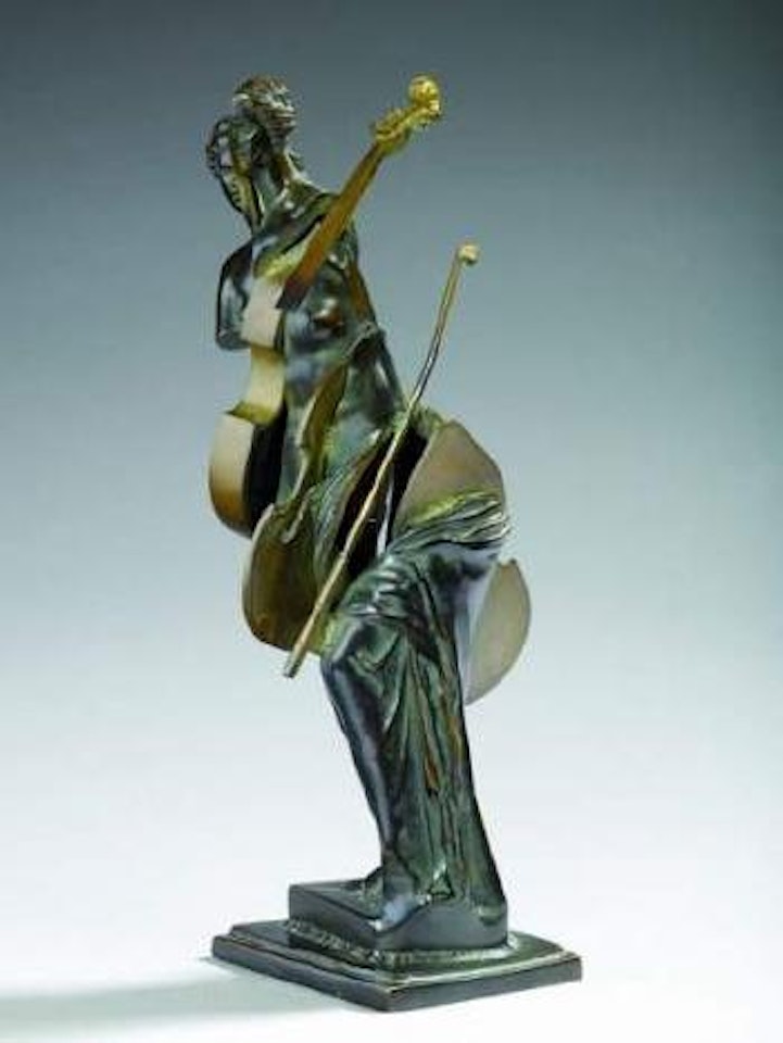 Petite Vénus de Milo à la contrebasse by Arman
