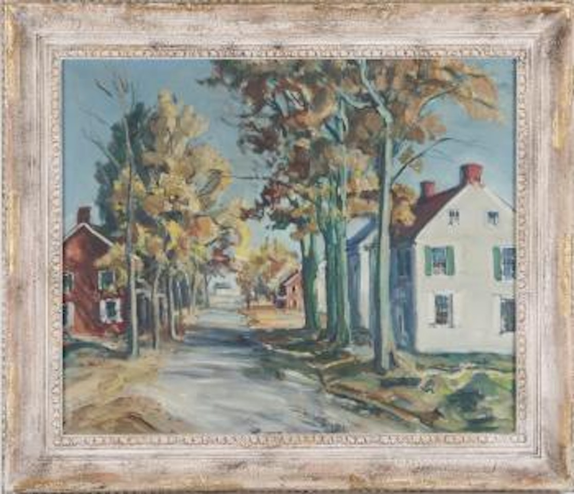 Applebachsville autumn by Walter Emerson Baum