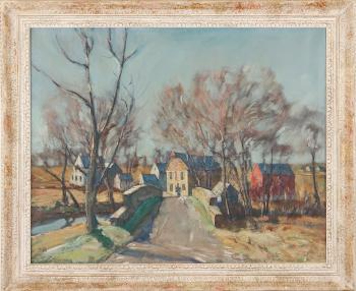 Mill at Hellertown by Walter Emerson Baum