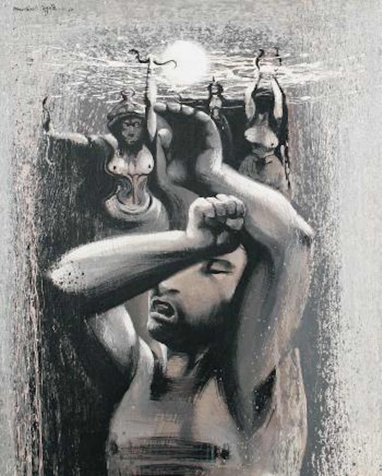 Orestes pursued by Furies by Michael Ayrton