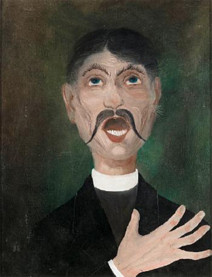 Albert sang to Aunt Charlotte by Helen Bradley