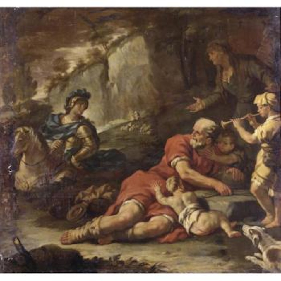 Erminia Tra I Pastori by Neapolitan School