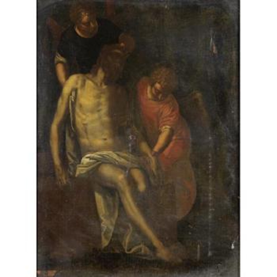 Cristo Tra Due Angeli by Paolo Veronese