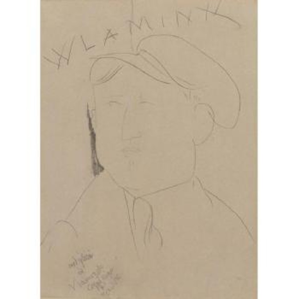 Portrait De Vlaminck by Amedeo Modigliani