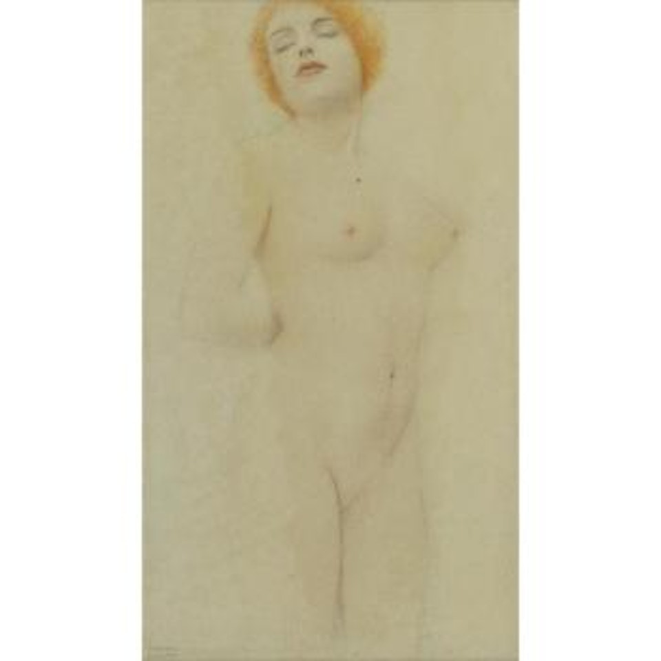 Etude De Nu by Fernand Khnopff
